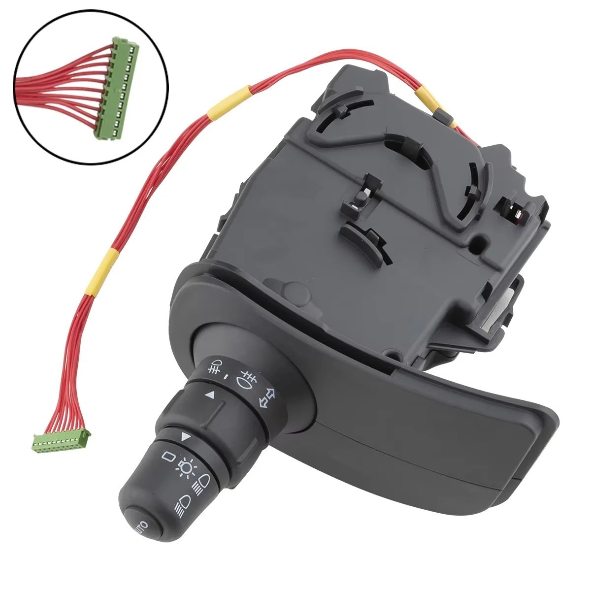 Commodo de remplacement pour commande feux Renault Clio 3