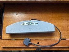Super Nintendo Hudson Soft Super Multi Tap Snes Controller 5 Player Authentic