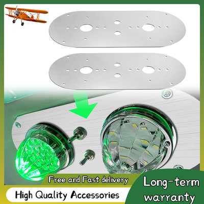 Fit Peterbilt 359/379/389 W900L Center Dome Light Plate 2Watermelon Light Plate