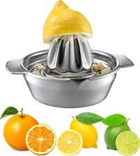 Lemon Orange Squeezer, Manual Juicer Stainless Steel Citrus Juicer Hand Press