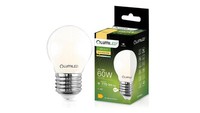 ŻAróWka LED P45 E27 7W = 60W 770Lm 3000K CiepłA 360 Filament Mleczna Lumiled