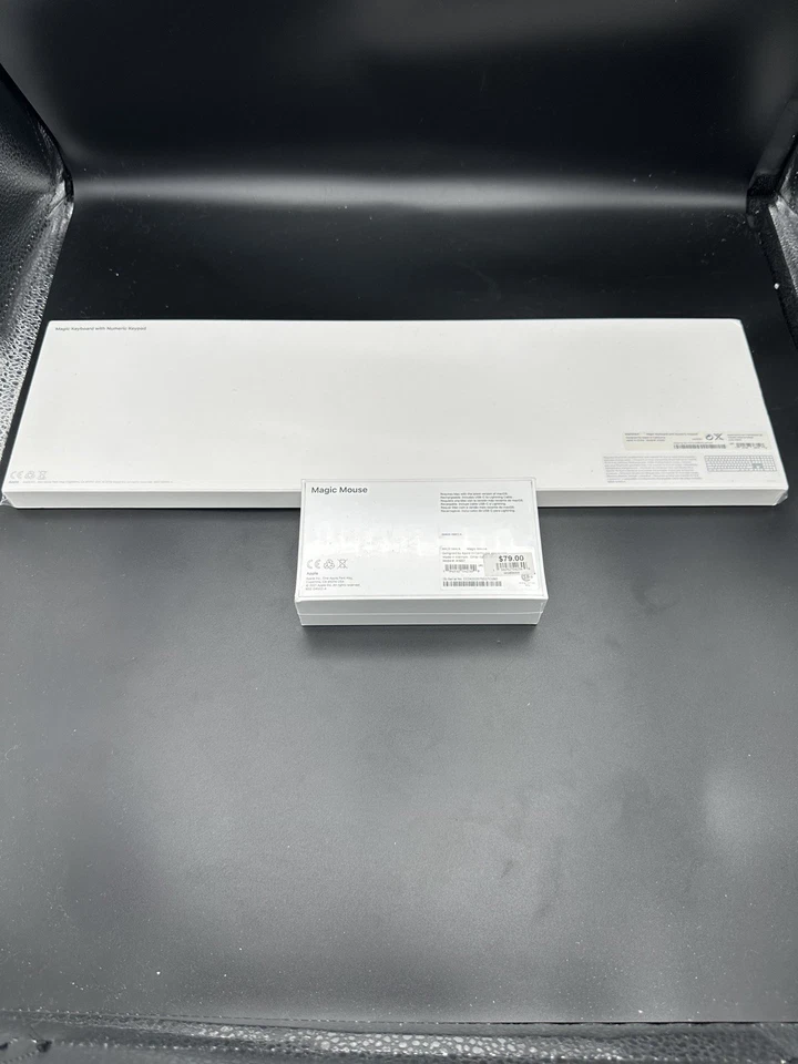 Genuine Apple Magic Mouse 2 (A1657)) & Apple Magic Keyboard (A1843) NEW SEALED - Image 3 of 4