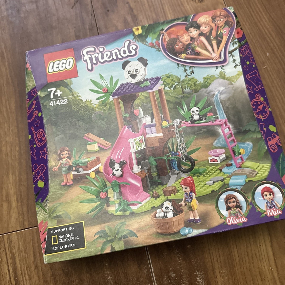 LEGO Friends Panda Jungle Tree House 41422 UK