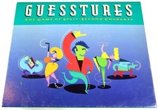 1990 Guesstures Game of Spit-Second Charades - Complete