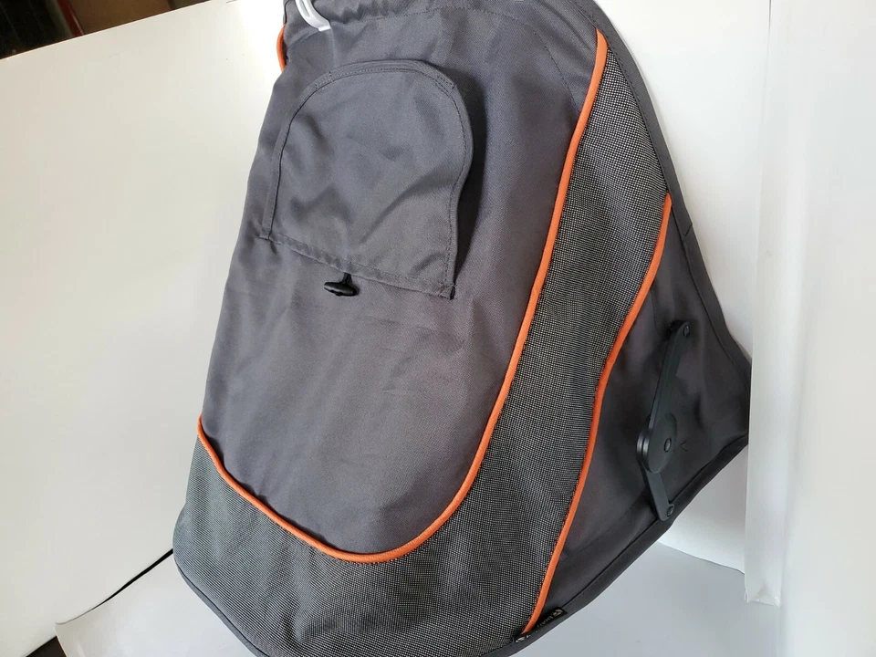 Baby Trend EX- Navigator Double Jogger Stroller Canopy Hood Visor Shade Gray.  - Image 3 of 4