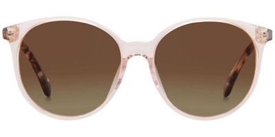 Kate Spade Women’s Oversized Light Brown Round Sunglasses Kate Spade ABIA/F/S J5GUE Round Sunglasses Gold Brown Frame  main image 4