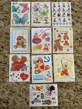 10 Suzy's Zoo sticker sheets (lot 2)