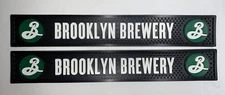 Brooklyn Brewery Rubber Bar Mat Set of 2 Brand NEW Very Rare Craft Beer 