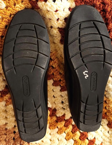 Baretraps Memory Foam Womens Shoes Loafers Black Slip Ons Melina Size 9M - 第 7/13 張圖片