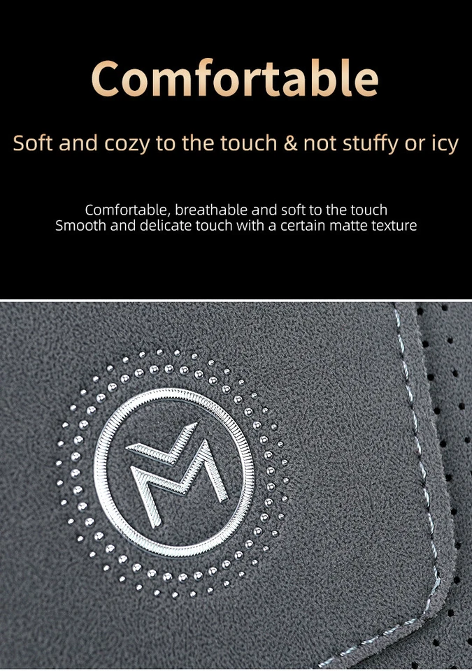 2025 Suede Leather Car Seat Covers Cushions 2/5-seat For Lancia Sedan Protector - image 4 of 4