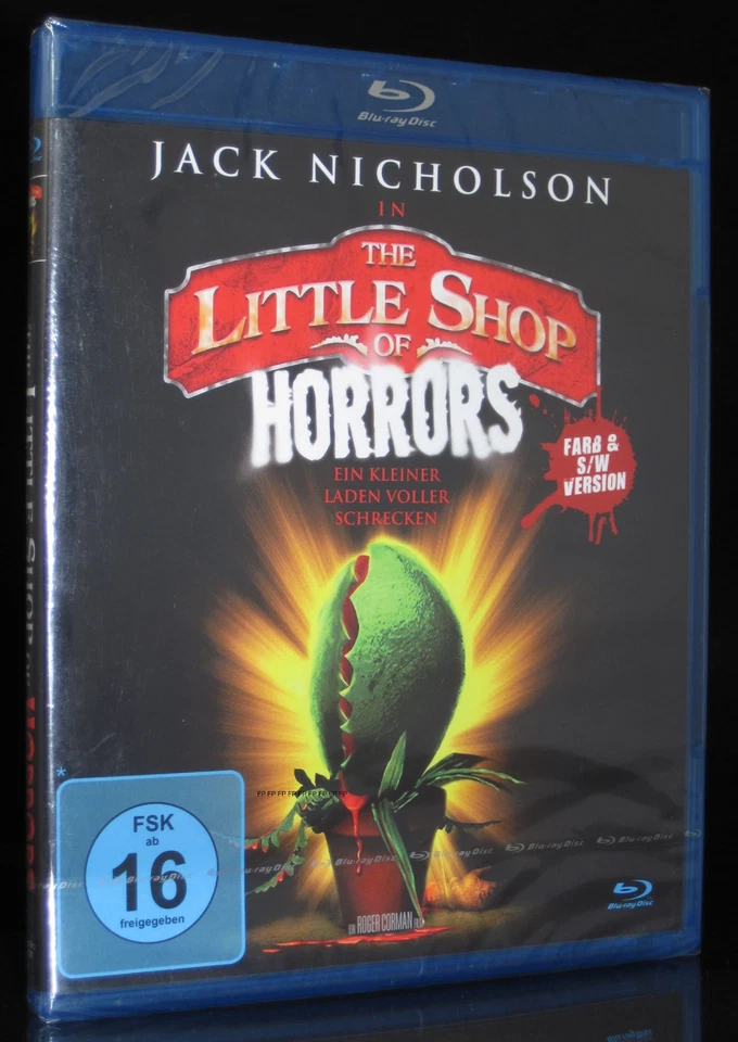 BLU-RAY LITTLE SHOP OF HORROR - DER KLEINE HORRORLADEN - JACK NICHOLSON - BONUS