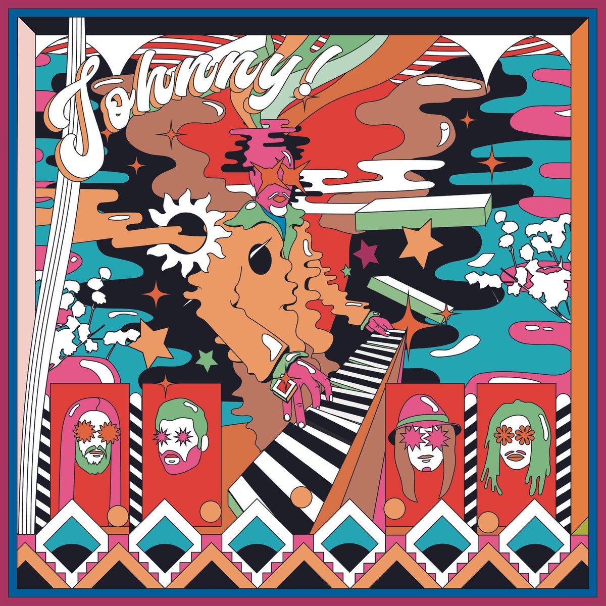 ●JONNY-T 良質G-FUNK Johnny! - 'Karl Hector Presents: Johnny!' (Vinyl LP Record