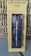 CRAFT KNIFE 7pc SET with 6 BLADES TOOL SCRAPBOOKING Paper Craft 