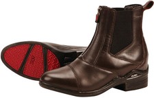 Dublin Intensity Genuine Leather Horse Riding Paddock Jodphur Boots Dark Brown