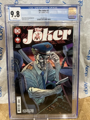 Joker #7 2021 Unread 1st Print March Main Cover DC Comic Tynion Cgc 9.8 Graded