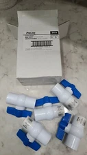 5pc 3/4 Inch PVC Slip Ball Valve s40  Blue Handle proline 107 634 np 