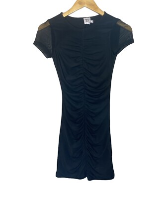 Princess Polly Dress Women Size 0 Black Mesh LBD | eBay