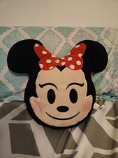Disney Minnie Mouse Emoji Character Plush Stuffed Animal Pillow Smiling