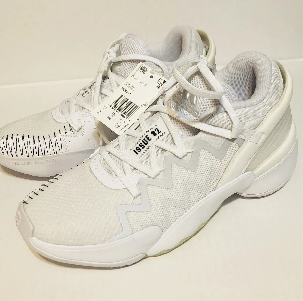 Donovan mitchell hotsell shoes white
