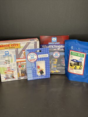 Brick Loot Mini City Gas Station NISB BL-176 - NISP