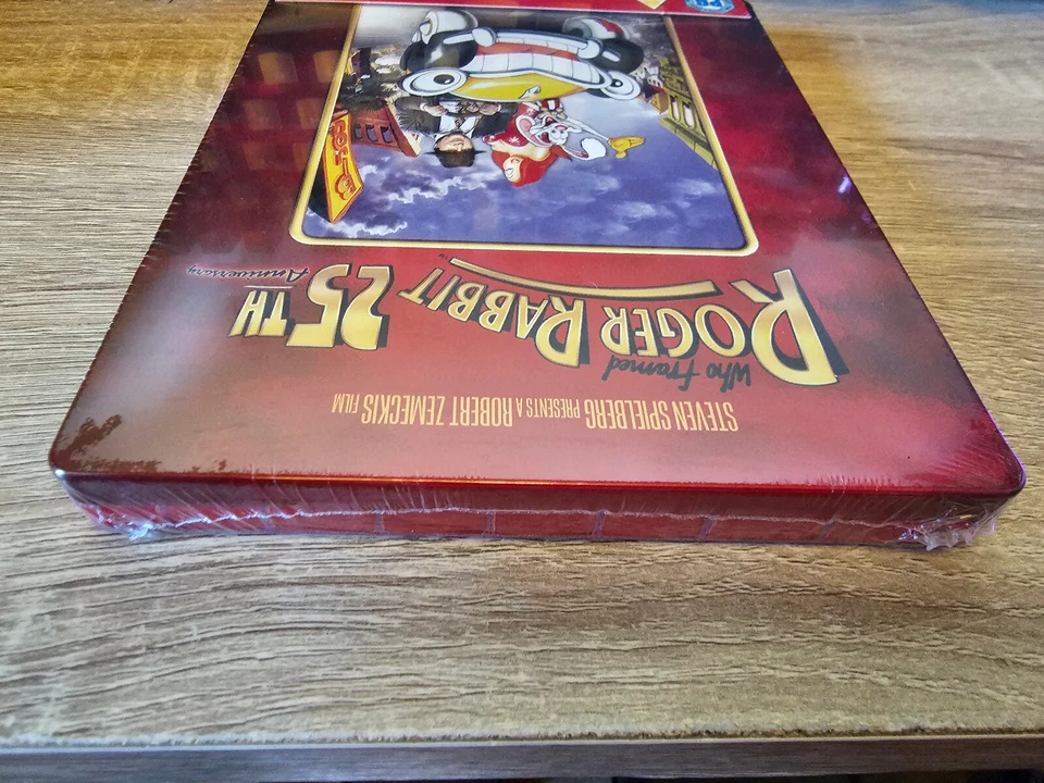 Who Framed Roger Rabbit 25th Anniversary Blu Ray Steelbook (Zavvi) (New & Sealed - Image 4 of 4