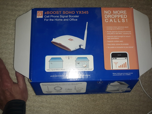 zboost soho yx545 Cell phone signal booster for home or office
