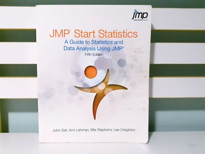 JMP Start Statistics: A Gude to Statistics and Data Analysis: Fifth Edition! PB