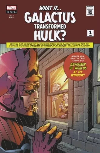 What If Galactus Transformed The Hulk #1 - Cubierta variante homenaje - Marvel - 2025 - Imagen 1 de 1