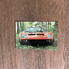 Lamborghini JOTA Super car card Rare Japanese vintage F/S
