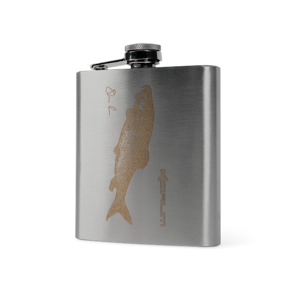 Korum Classic Hip Flask Barbel 7oz Coarse Fishing Drinking Flask - K0310265