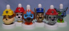 Good 2 Grow Juice Toppers Paw Patrol Rubble Marshall Zuma Gold Chase Rocky Mask