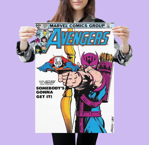 Comicbuch Cover Poster Vintage ikonische Umschläge Retro klassische Wandkunst Dekor - Bild 19 von 22