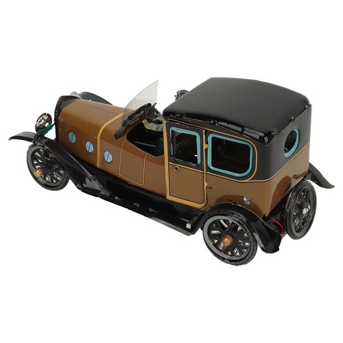 Clockwork Vintage Car Toy Tinplate Handcrafted Retro Wind Up Car Toy - Picture 5 of 19