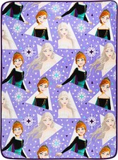 Disney's Frozen 2 "Frozen Fragments" Kids 46" x 60" Throw-AB08BKWN1VN4