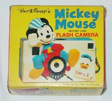 NEW RARE 1960's-70's HELM TOY CORP. CHILDREN'S MICKEY MOUSE FLASH CAMERA