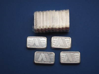 1981 USVI Ingot Company A-Mark 1oz Silver Stacker Bar USVI6 | eBay