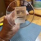 NIB Yankee Candle Silver Edge Tall Glass Votive Holder 8.5" Tall BEAUTIFUL — photo 3