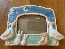 Picture Frame Baby Gift Sweet Dreams Charpente Ceramic Child Baby