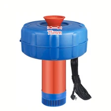 220V Water Spray Type Pond Oxygenation Floating Water Pump Fish Pond Aerator New