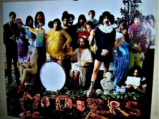 FRANK ZAPPA The Mothers Full Color Foldout Clipping 11 x 14 1 2