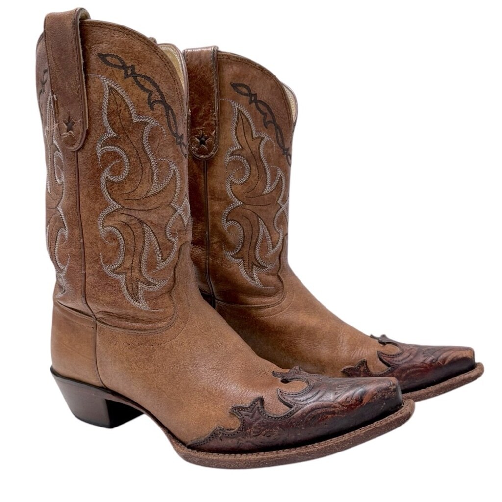 Tony Lama 100% Vaquero Western Cowgirl Boot VF6003 Sz 9.5 | eBay