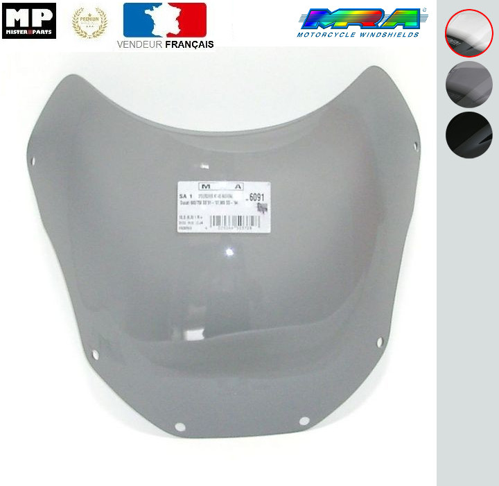 Bulle sport MRA claire réduction des turbulences Ducati 900 SS 1993