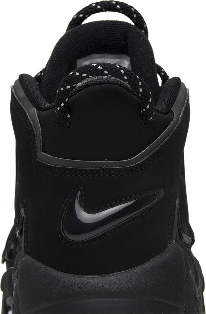 Nike Air More Uptempo SZ 7.5 BLACK REFLECTIVE 414962-004 Pippen