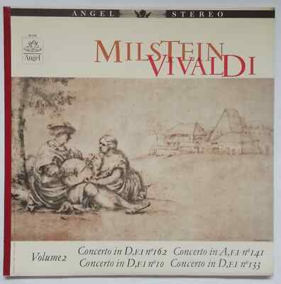 S 36004 Vivaldi FOUR CONCERTI FOR VIOLIN Vinyl LP Milstein Demo Copy Plays NM