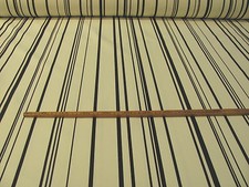 Deko-Stoff-Stoffe-280cm Überbreite gestreift BW-Leinen Übergardinen  Nr13