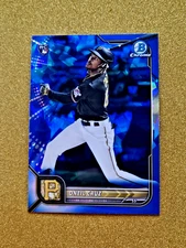 2022 Bowman Chrome Oneil Cruz Rookie Refactor Blue Sapphire MINT RC #45