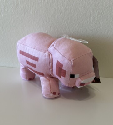 Minecraft Pig Plush Mojang 6  Toy Factory 2023 NWT