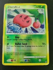 Pokemon Card 2008 Stormfront - Cherubi 56/100 Reverse Holo