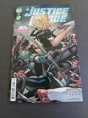 2021 JUSTICE LEAGUE 67 A NM Black Canary   David Marquez Cover