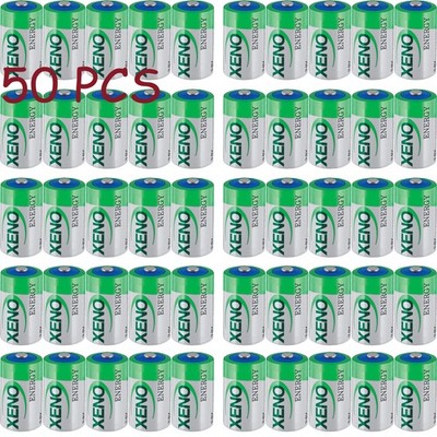 50PCS XLP-050F / XL-050F 1/2 AA ER14250 3.6V 1200MAH Non-rechargeable Battery